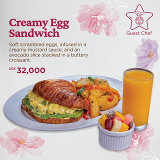 Creamy Egg Sandwich