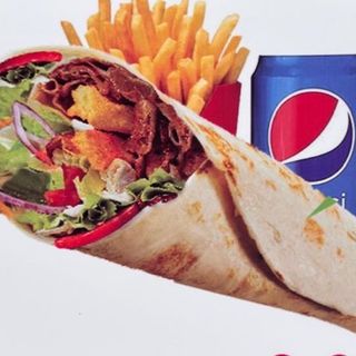 Mix kebab wrap Menu