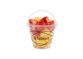 VASO DE FRUTA FRESA CON PIÑA SMALL