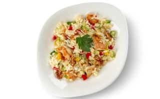 Різотто з куркою і Горгонзола  