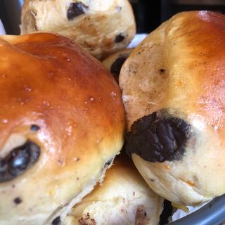 Mini Bollos De Leche Con Pepitas De Chocolate