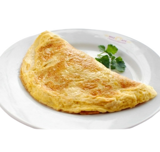 Omletă simplă din 4 ouă