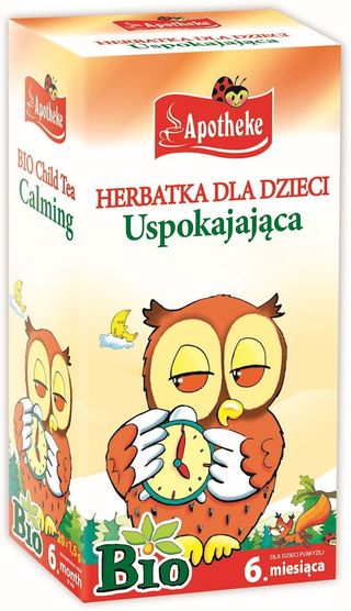 HERBATKA DLA DZIECI - USPOKAJAJĄCA BIO 20 x 1,5 g