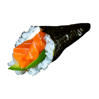 Temaki Salmón con Aguacate