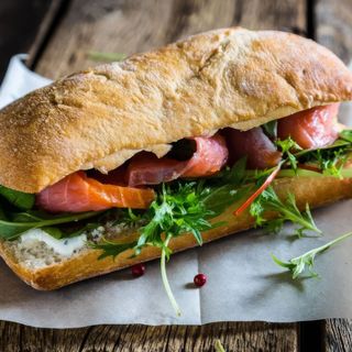 Sandwich Saumon Grillé