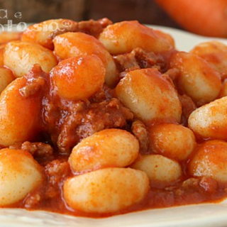 Gnocchi al ragú
