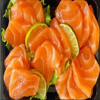 28 Sashimi Salmão