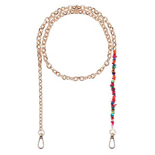 Colgante de Cadena con Cuentas Multicolores para Móvil