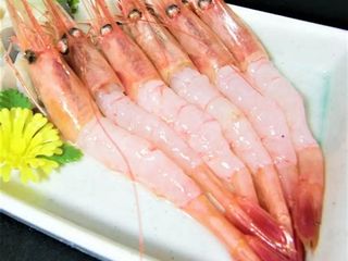 Amaebi sashimi 4 pezzi