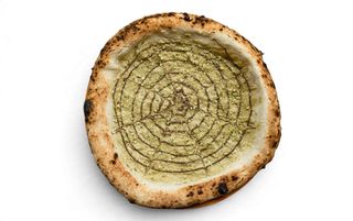 Pizza al pistacchio