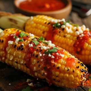 632. Maíz Frito Con Salsa teriyaki 