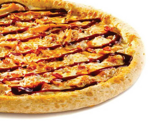 Цыпленок Барбекю на традиционном тесте 23 см 