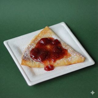 Crêpe con Marmellata di fragole