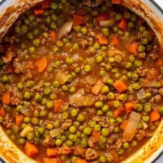 Meat in peas and all foods 