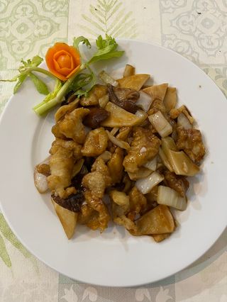 Pescado con Salsa China