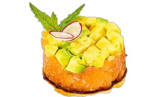 41.Tartare di salmone con avocado
