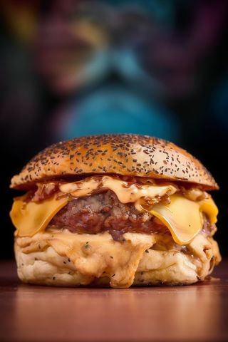 Burger Lion Gourmet Bacon Crispy