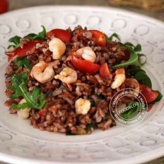 Insalata di riso rosso integrale