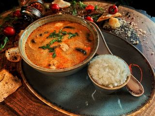 СУП ТОМ ЯМ З КРЕВЕТКОЮ ТИГРОВ (300g)