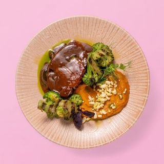 Свински врат и батат