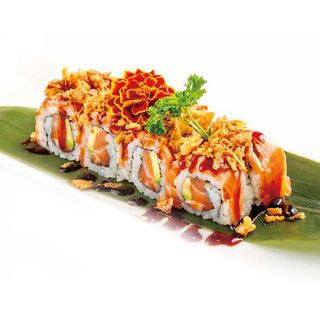 1117. Uramaki De Sake Flambeado (8 Pzs.)