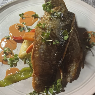 Lubina a la parrilla