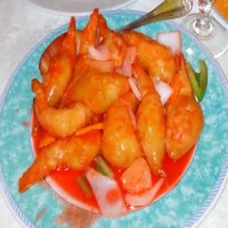 Gambas Agridulces