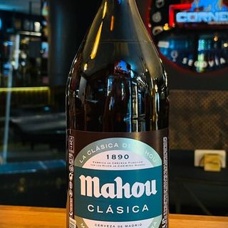 * CERVEZA MAHOU CLASICA LITRO
