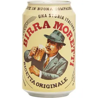 Moretti in lattina da 33 cl
