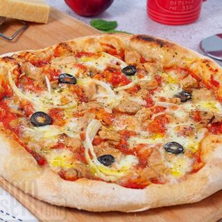 Pizza de atún 