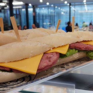 Baguette  hamburguesa pollo