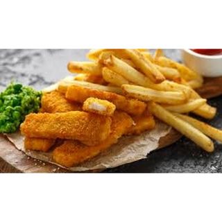 Fish Fingers 5 Pcs + Chips