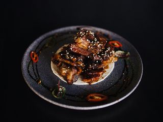 Ребра зі свинини в глазурі із меду (320г)