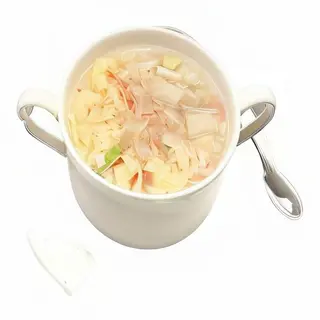 Sopa De Maíz Con Cangrejo
