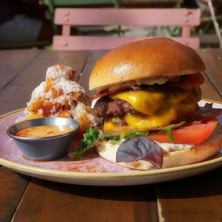 Hamburguesa  Bacon & Queso