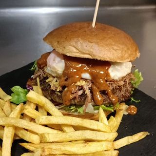 HAMBURGUESA BLACK ANGUS AMERICANA