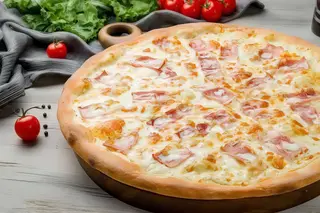Pizza De Carbonara (28 Cm.)