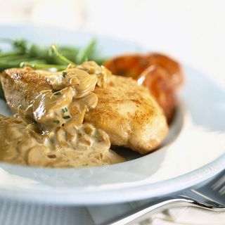 Poulet Sauce Champignons