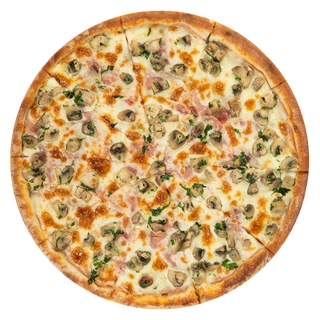 Pizza Prosciutto Funghi Mare