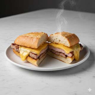 Bocadillo De Lomo Y Queso