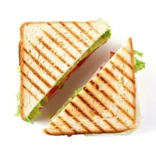 Sándwich club con patatas