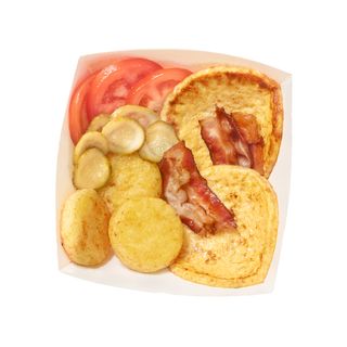 Сутрешен омлет с бекон