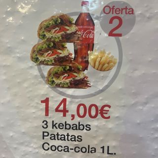 Oferta Segovia Kebab 2