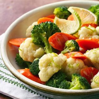 Steamed vegetables