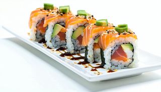 077 Uramaki sake tataki - 8 pezzi