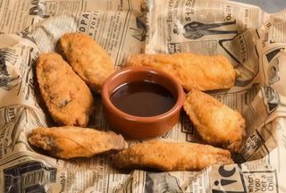 Alitas A La Barbacoa (6 Uds.)