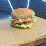 Бургер з курячою котлетою