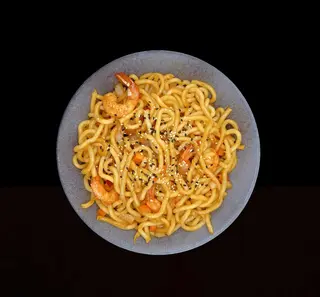 Udon de gambas