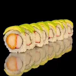 57. Dragón Roll Pollo Aguacate Surimi Vegetales