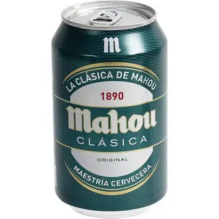 Lata Cerveza Mahou Clasica